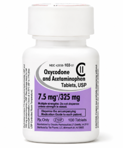 Oxycodone Acetaminophen 5-325