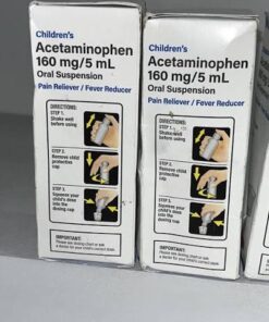 acetaminophen 160 mg 5ml solution