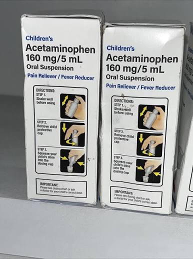 acetaminophen 160 mg 5ml solution