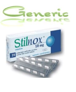 Buy Stilnox Online 10mg ( Zolpidem ) Generic	, $ 7.22 / Pill