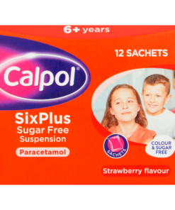 Calpol Six Plus Sugar Free Suspension - 12 Sachets