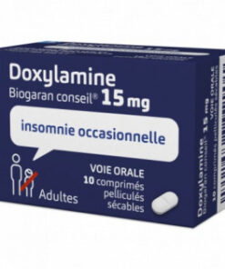 DOXYLAMINE 15MG 10 DRY FILM-COATED TABLETS BIOGARAN CONSEIL