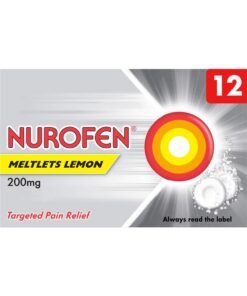 Nurofen Meltlets Lemon 200mg Self-Dissolving Tablets - 12 Pack